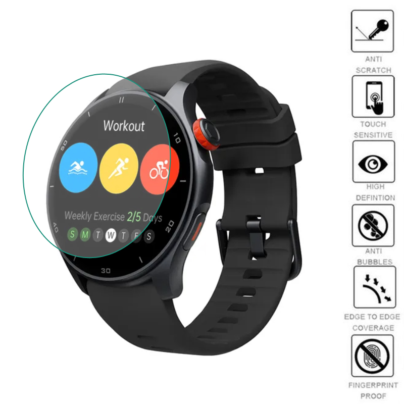 Motorola Smartwatch Accessories - Мягкая прозрачная защитная пленка из ТПУ