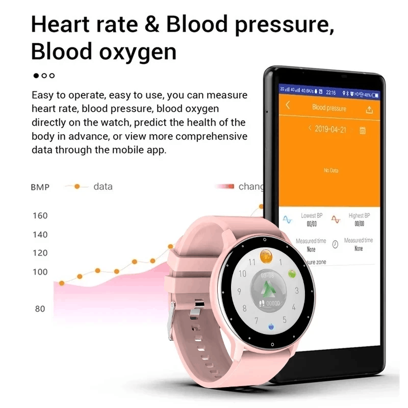 Умные часы LIGE для женщин с ф – обзор и цена Android Smartwatch Accessories