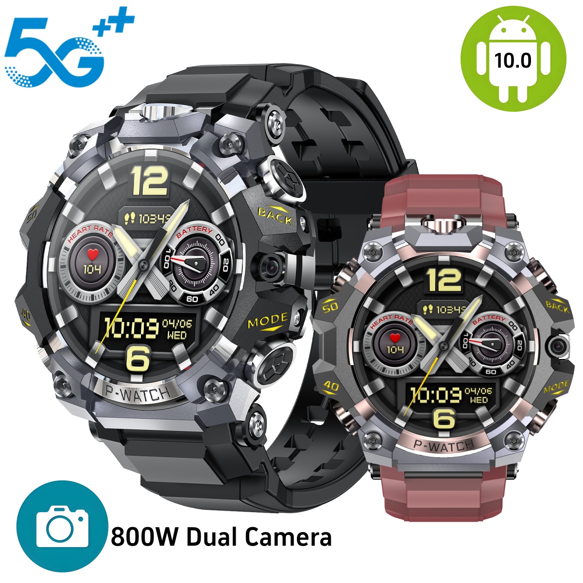 Умные часы Q668 с Android 10.0 – обзор и цена Smartwatch Id