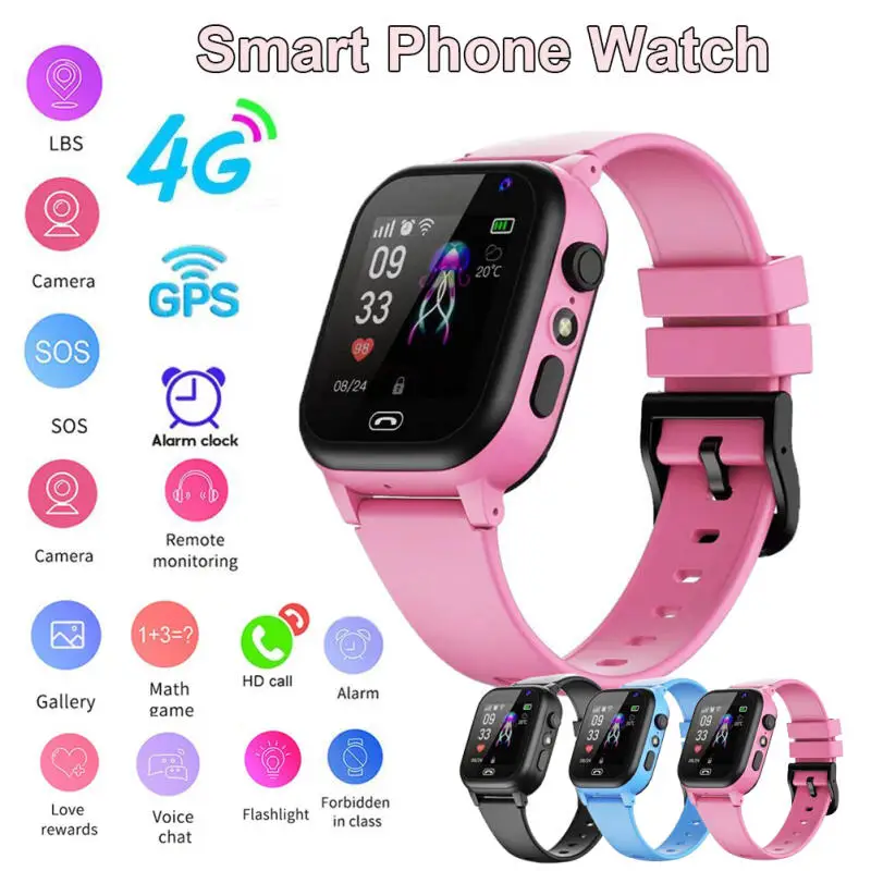 Детские умные часы 4G, SOS-выз – обзор и цена Smartwatch Id