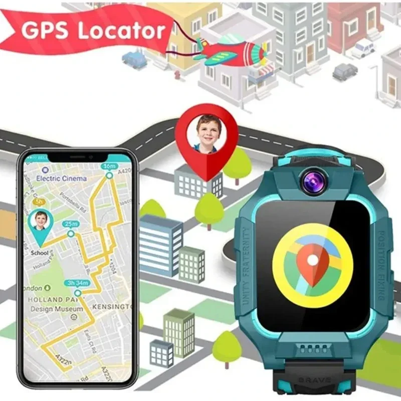 Детские умные часы VIVO 4G с G – обзор и цена Smartwatch Id