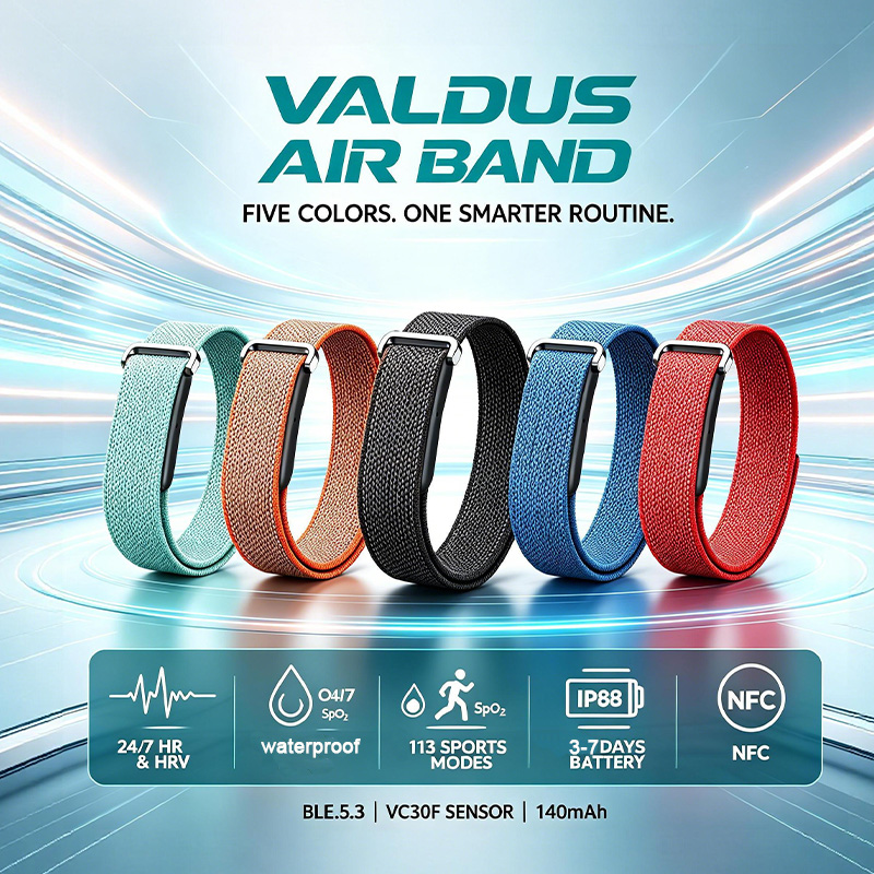 Умный браслет VALDUS Air Band  – обзор и цена Smartwatch Nexus