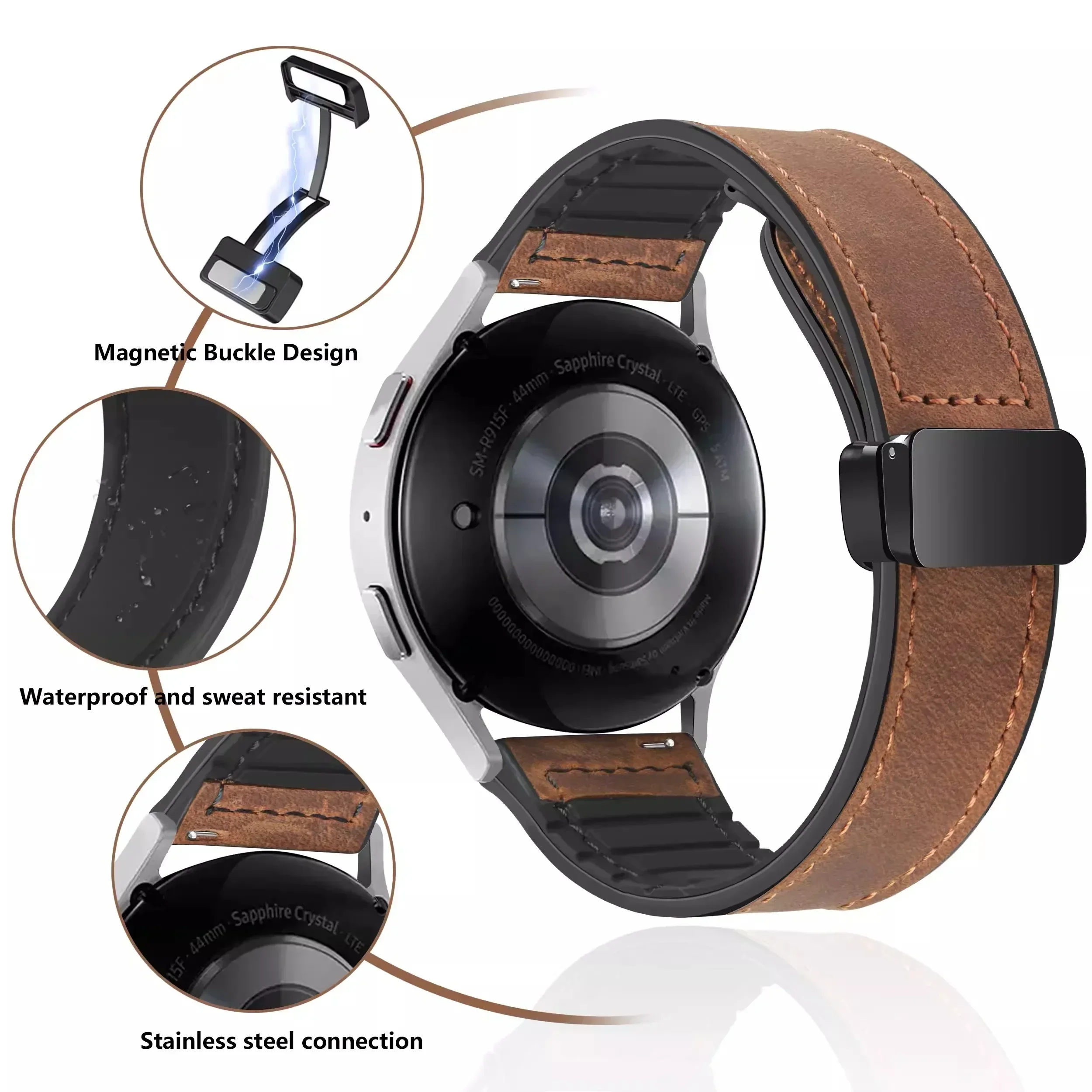 Мягкий кожаный ремешок для час – обзор и цена Motorola Smartwatch Accessories