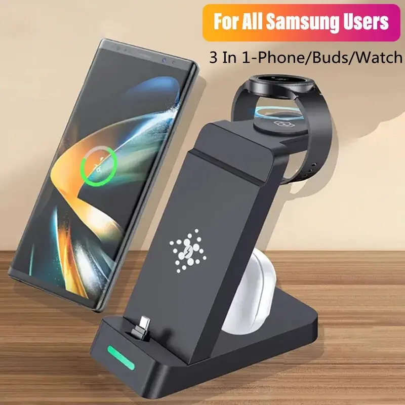 Зарядная Станция 3 в 1 для Sam – обзор и цена Smartwatch Ac