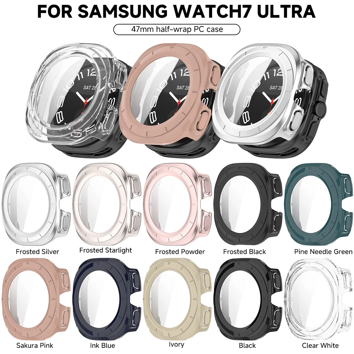 Чехол из закаленного стекла +  – обзор и цена Samsung Smartwatch Ultra Accessories