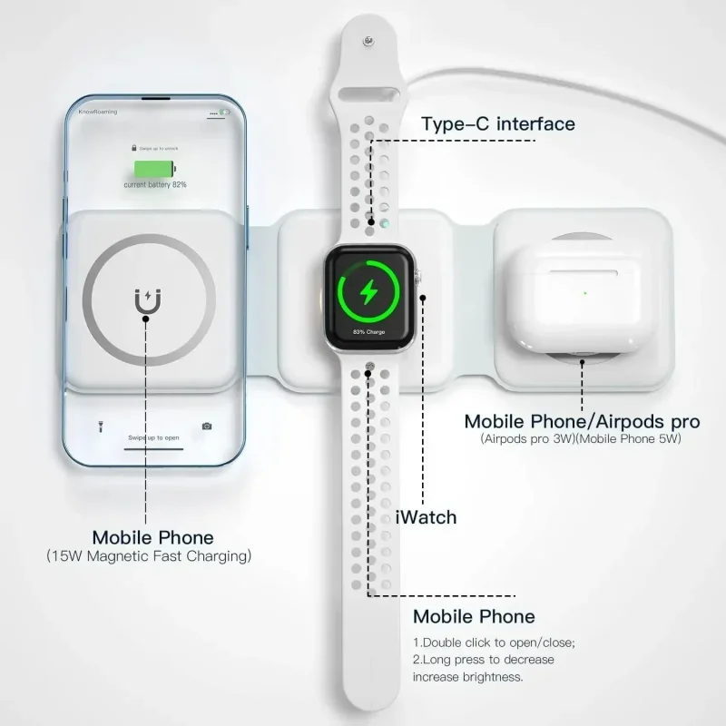 Портативное магнитное беспрово – обзор и цена Smartwatch Ac